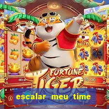 escalar meu time de futebol